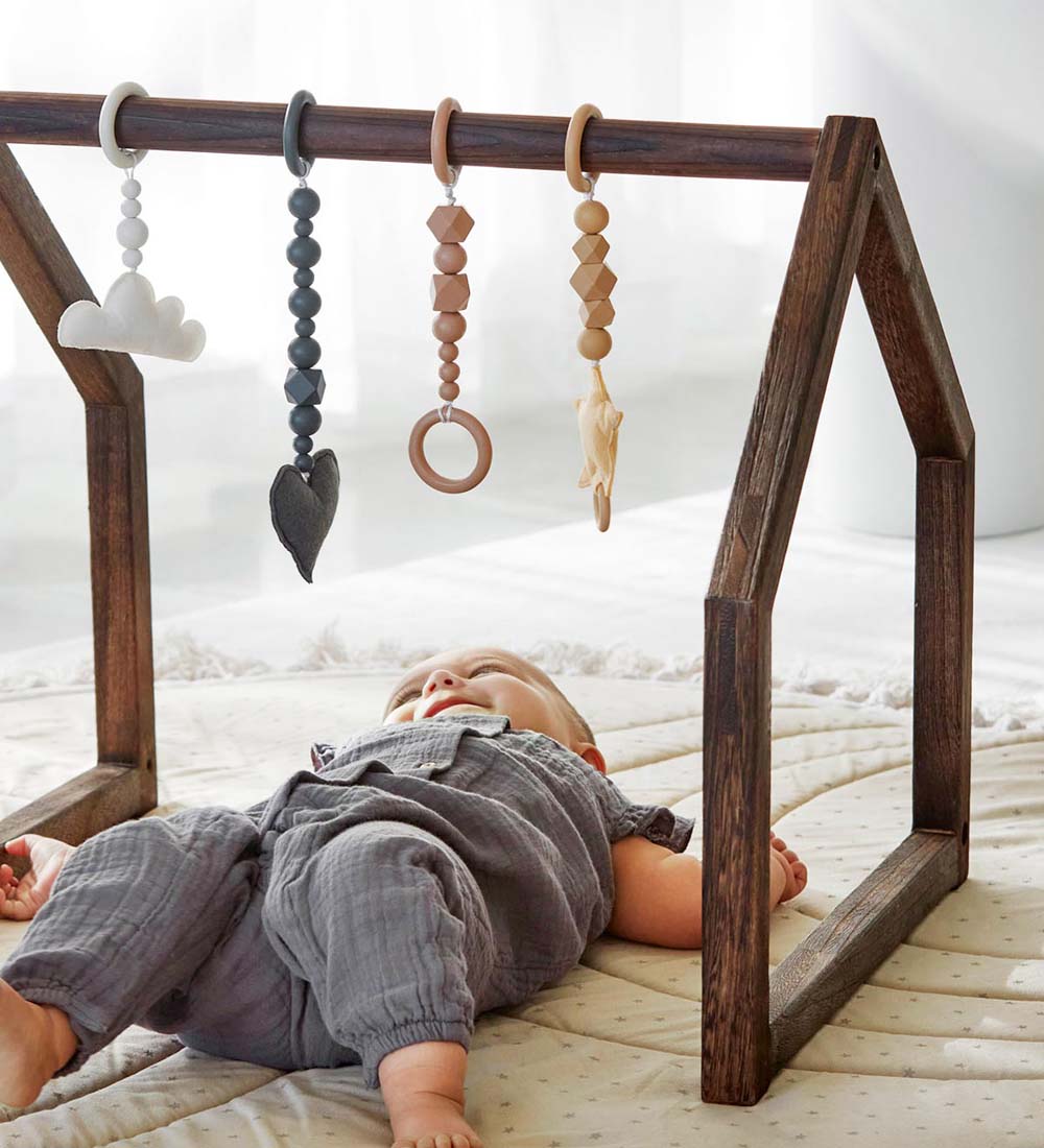 Elodie Details Play Gym Stand - House Of Elodie - Dark Wood