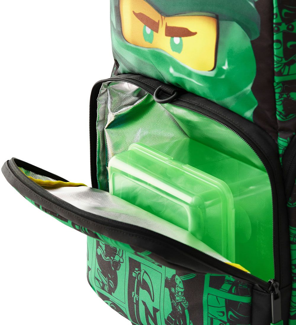 LEGO® Ninjago Schulrucksack m. Turnbeutel - Grün/Schwarz