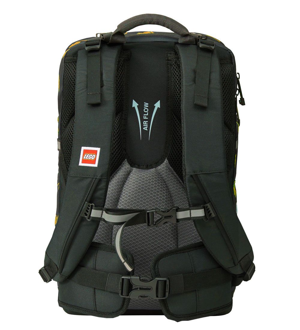 LEGO® Ninjago Schulrucksack m. Turnbeutel - Golden Team - Grau