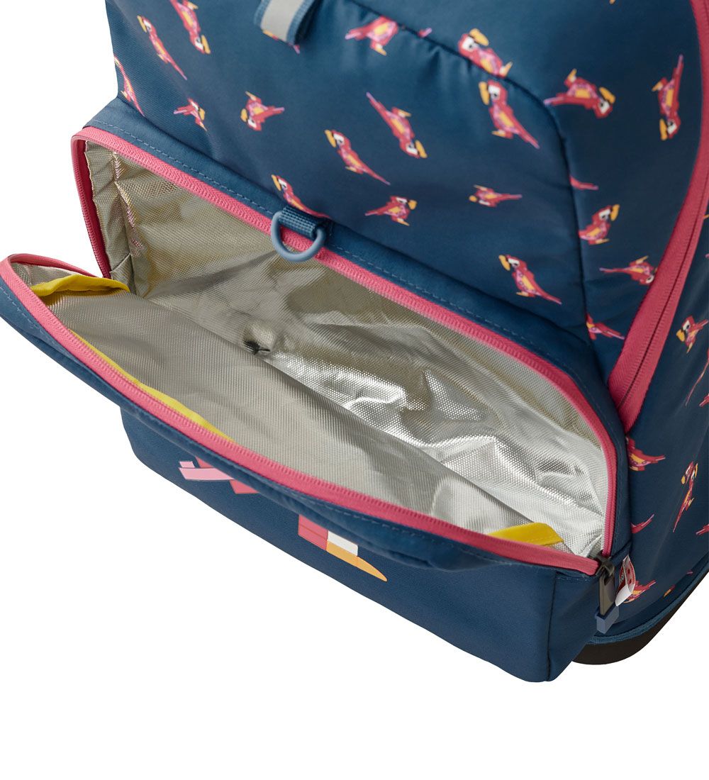 LEGO® School Backpack w. Gymsack - Parrot - Blue/Pattern