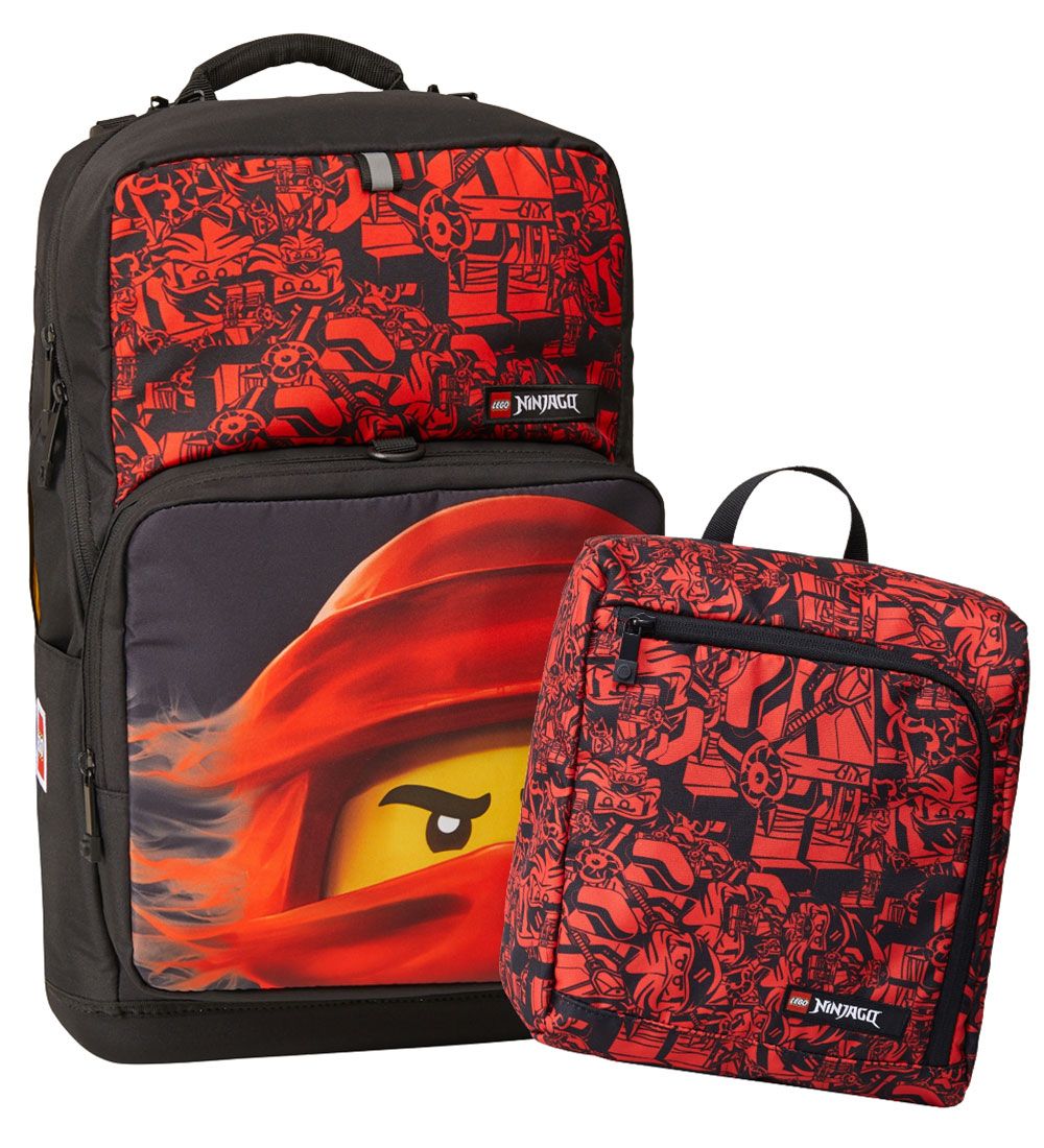 LEGO® Ninjago School Backpack w. Gymsack - Red