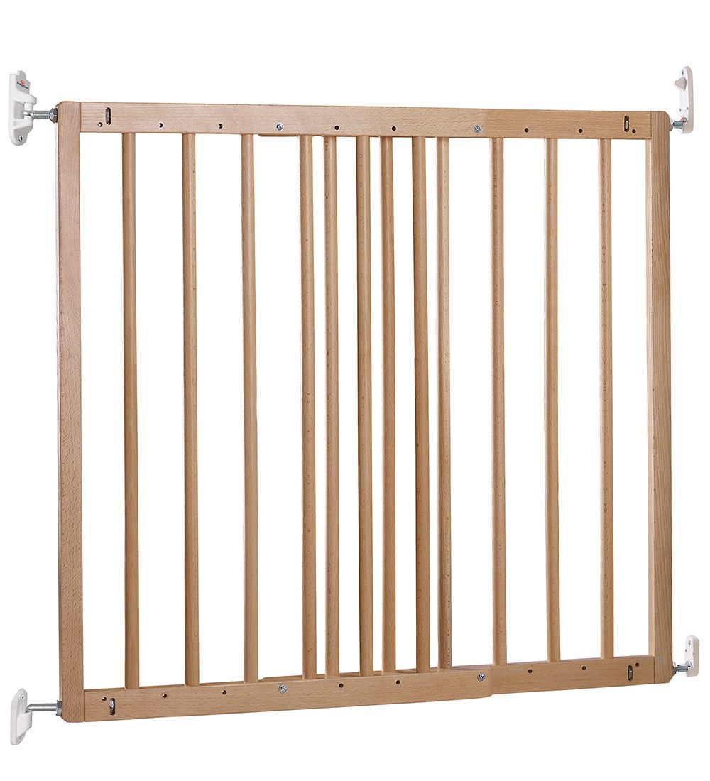 BabyDan Skyddsgaller - Trä - 60,5-102 cm - Multidan - Brun