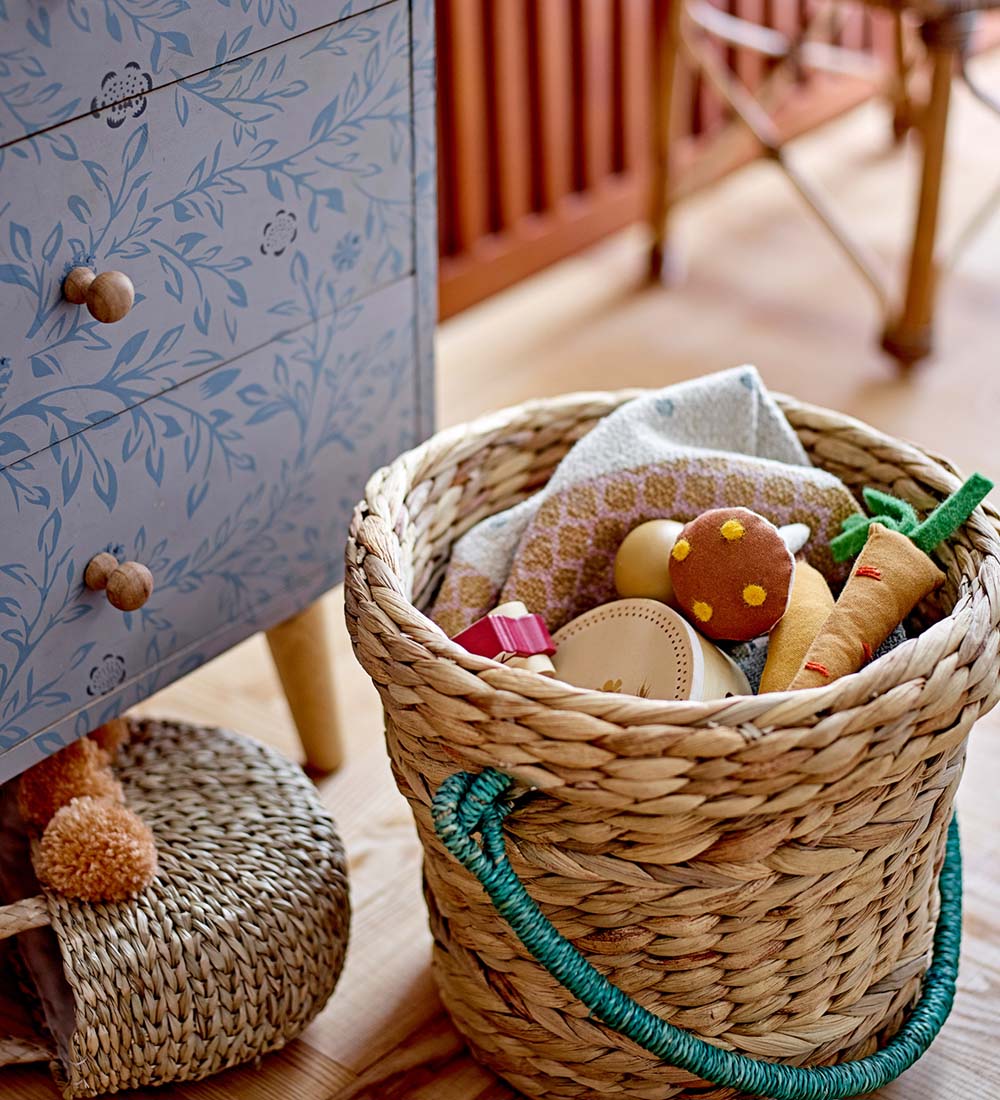 Bloomingville Basket - 29x25 cm - Runni - Water hyacinth - Natur