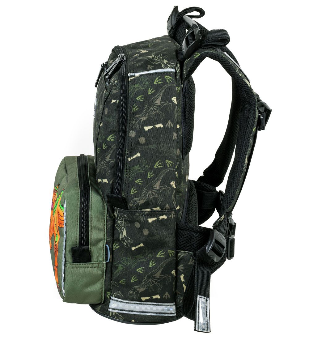 Jeva School Backpack - Start-Up - Camou Dino