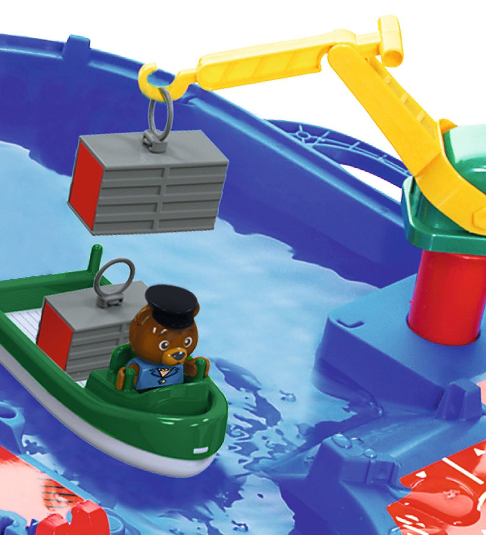AquaPlay Water Course - 3,3x3,3 m. - Play Set w. Giga set