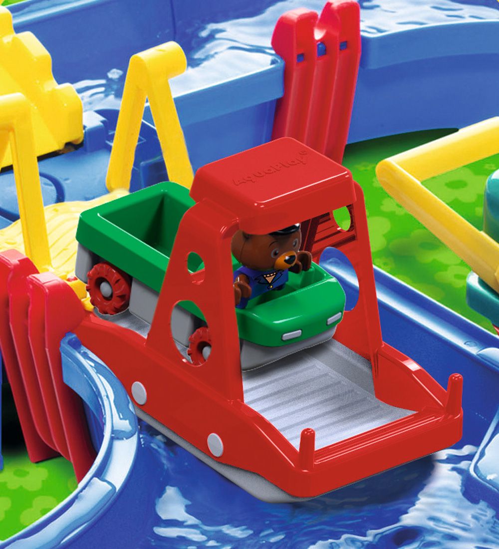 AquaPlay Water Course - 3,3x3,3 m. - Play Set w. Giga set