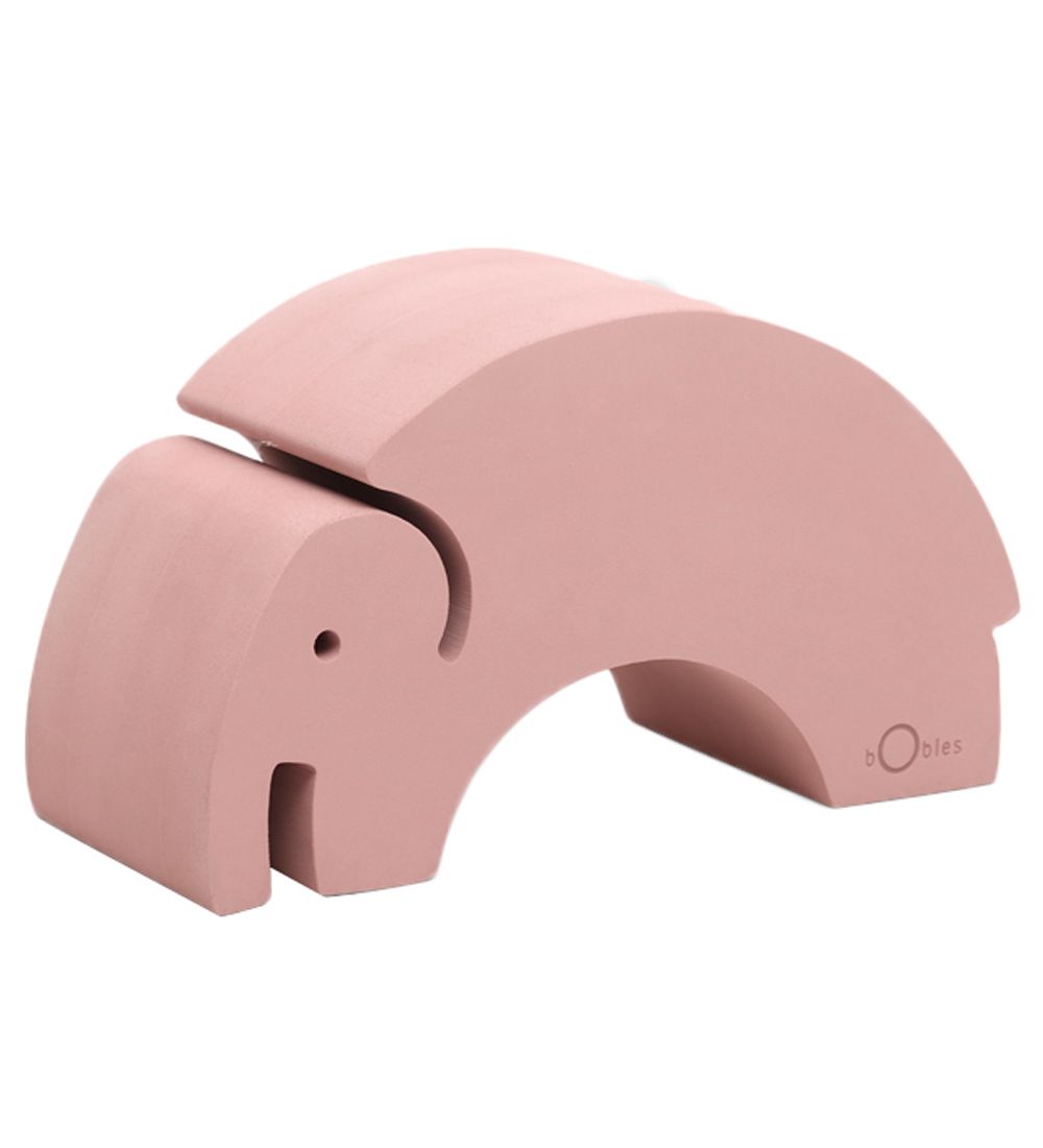 Éléphant bObles - Petit - Vintage Rose