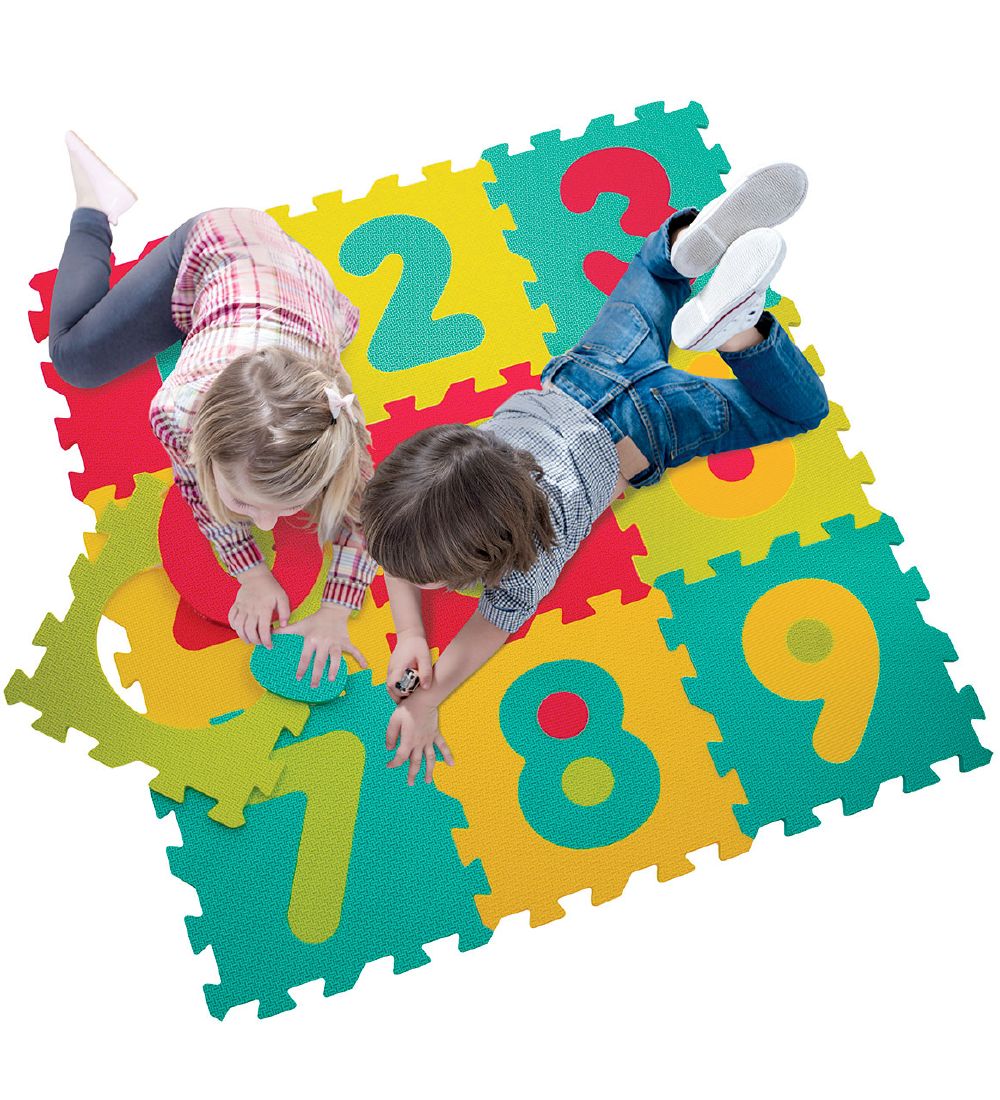 Ludi Play Mat With Numbers - Multi