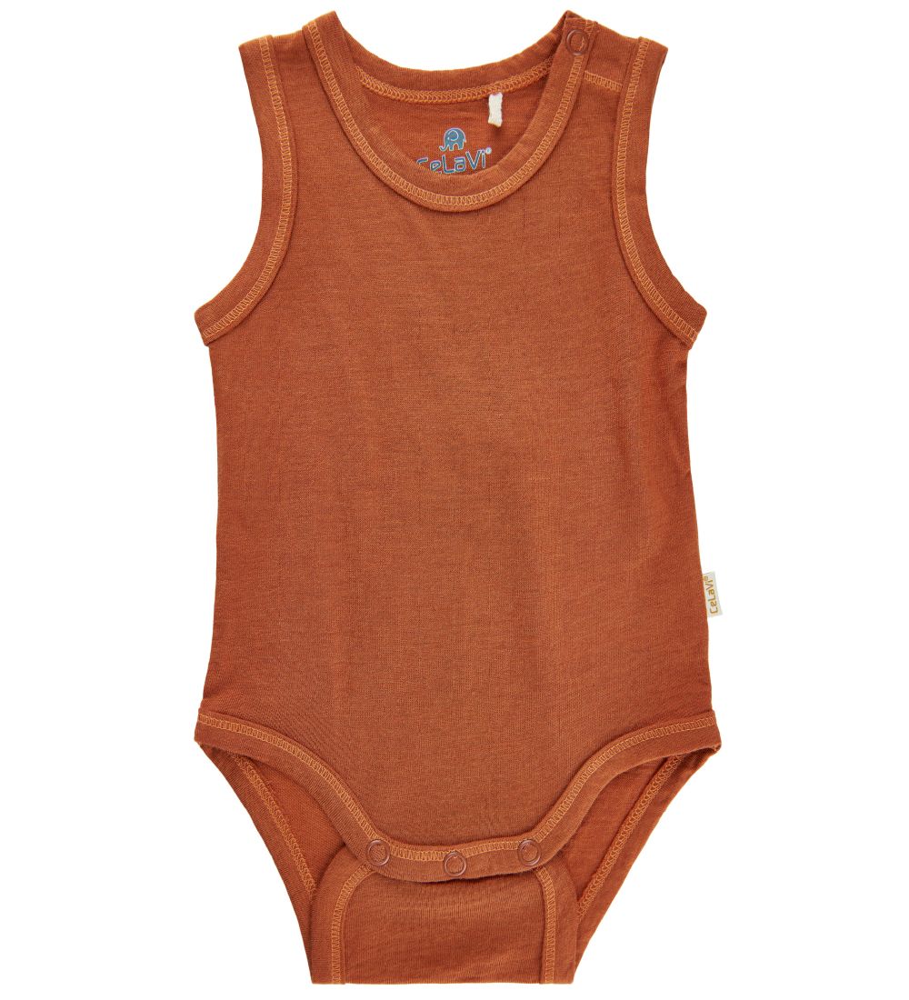 CeLaVi Bodysuit Sleeveless - Bombay Brown