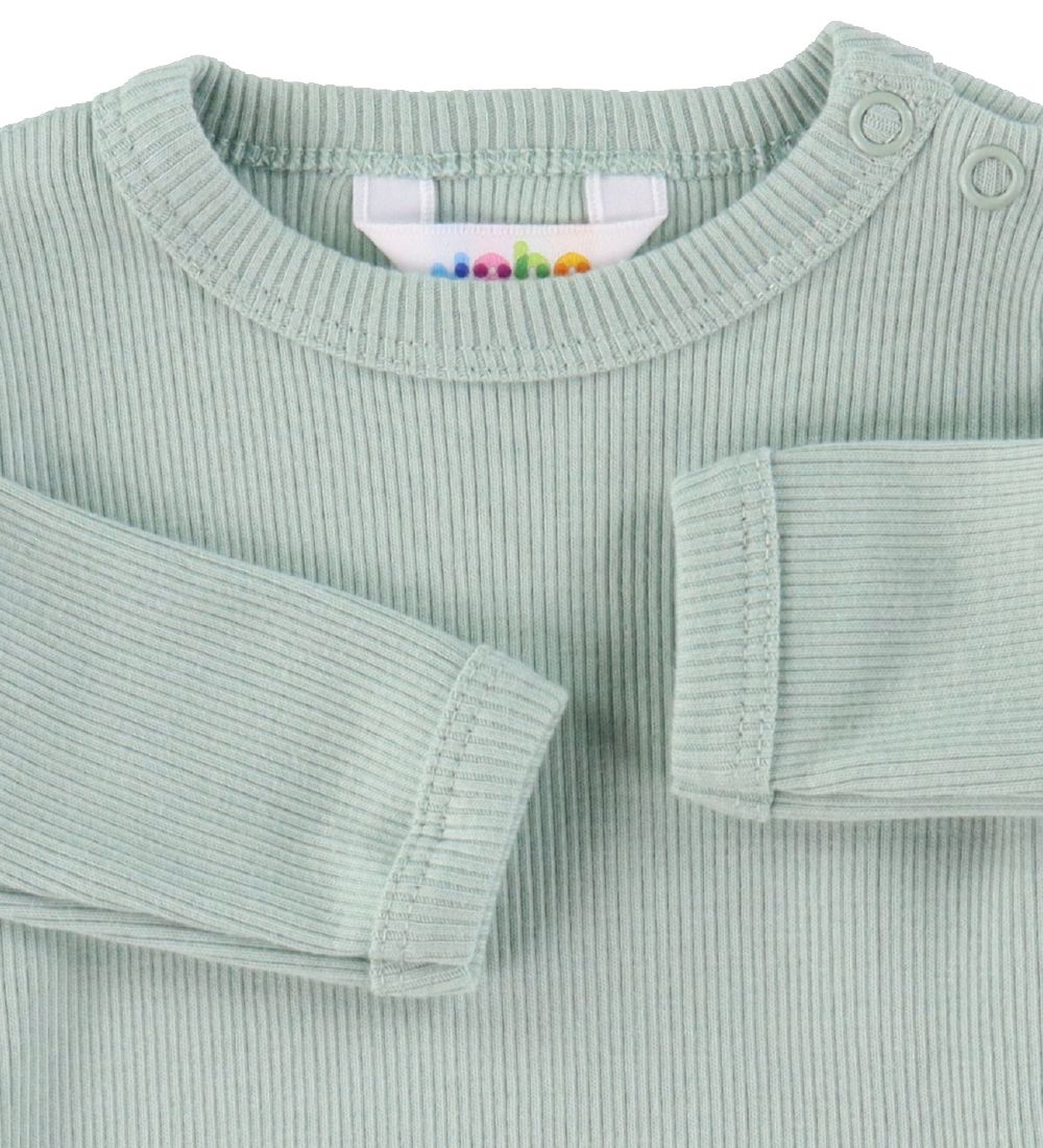 Joha Bodysuit l/s - Rib - Dusty Green