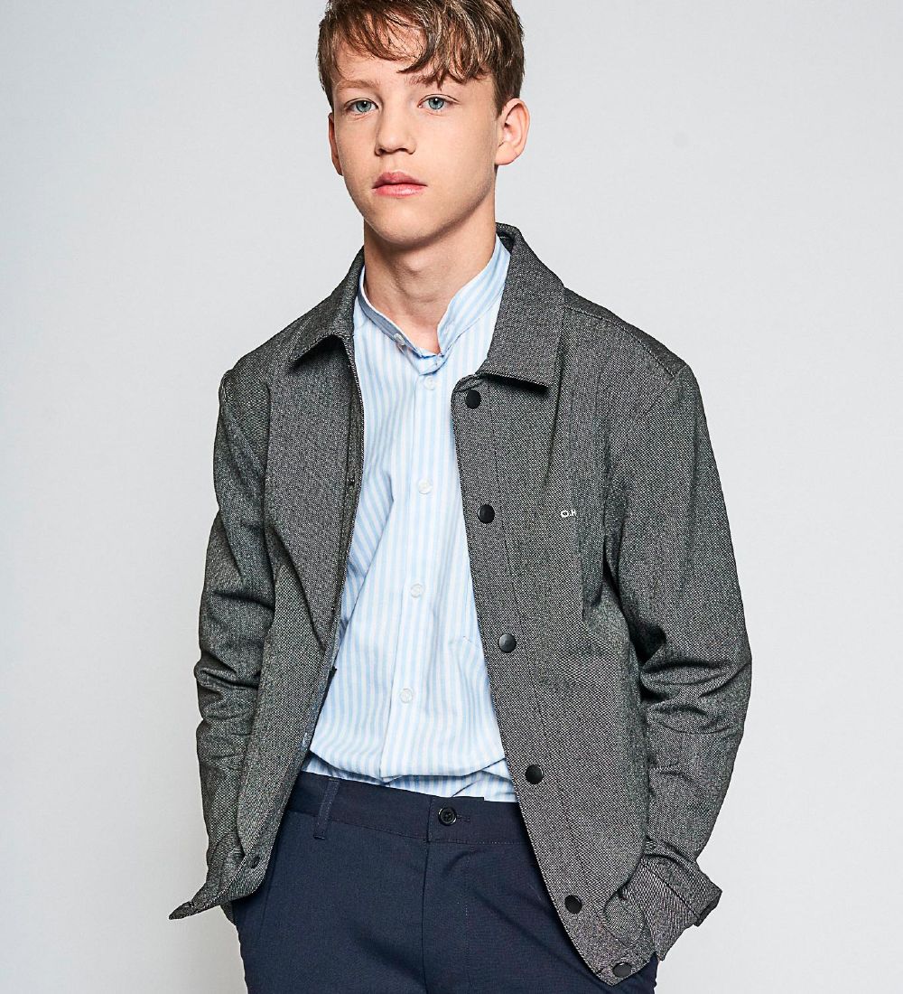 Grunt Jacket - Nicholas - Grey Mouline