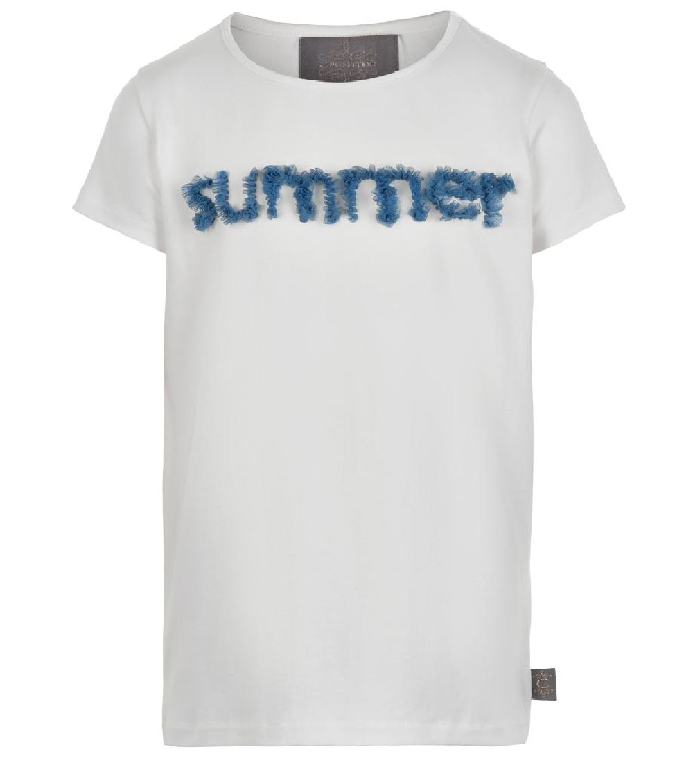 Creamie T-shirt - Cloud w. Tulle