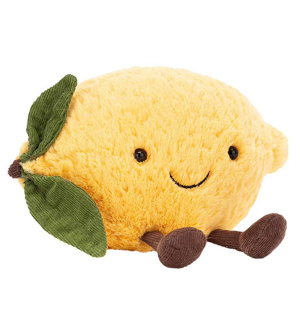 Jellycat Soft Toy - Small - 12x18 cm - Amuseable Lemon