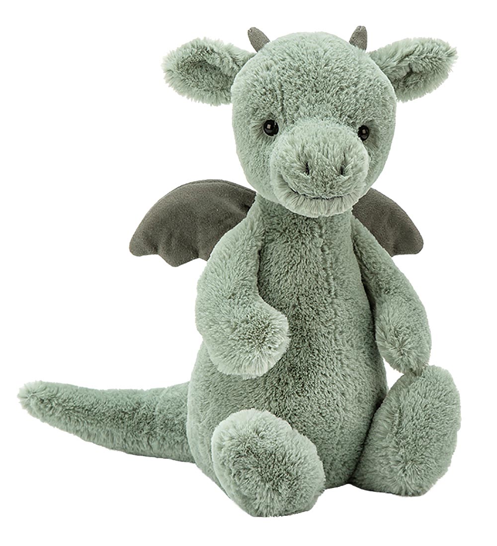 Jellycat Soft Toy - Small - 18x9 cm - Bashful Dragon