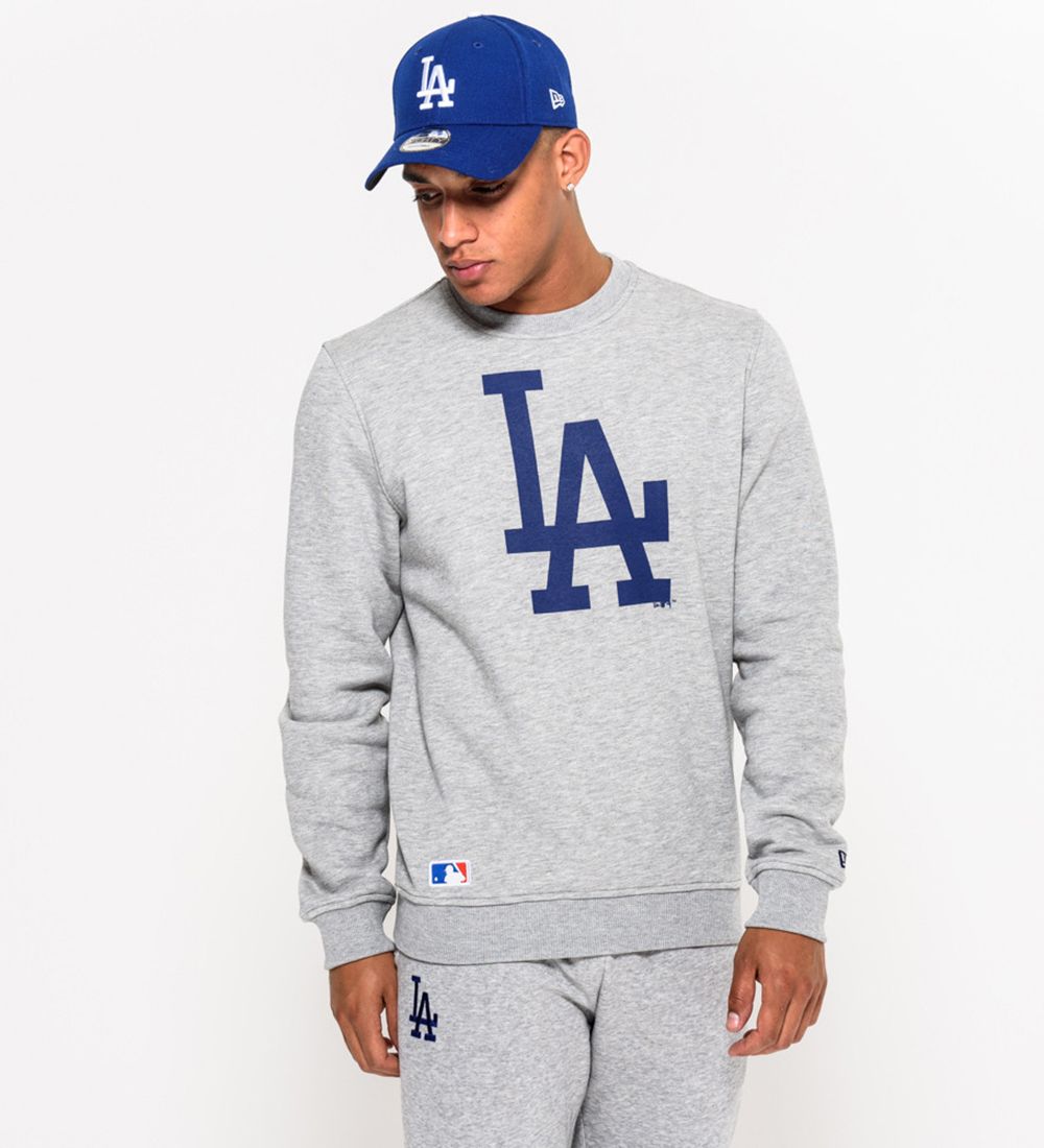 New Era Sweatshirt - Dodgers - Grey