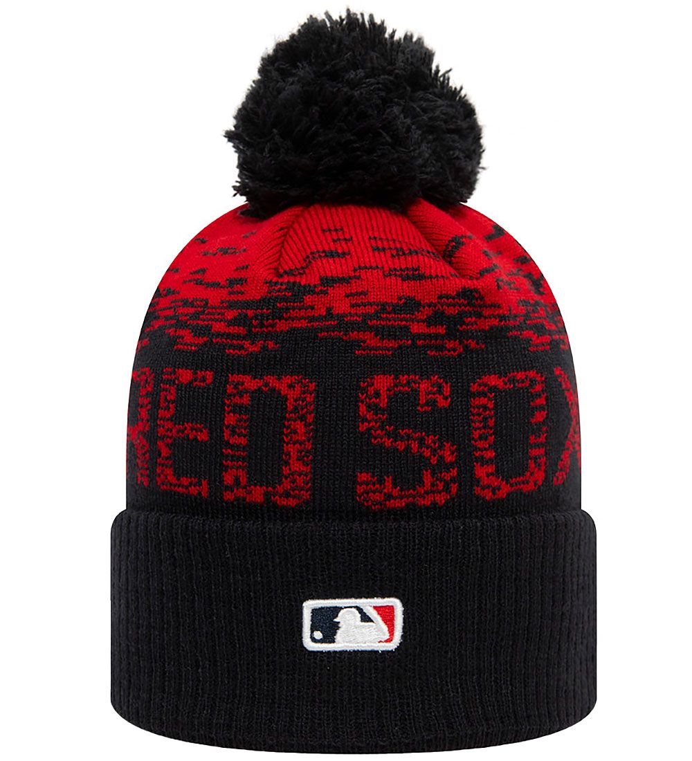 New Era Hat - Knitted - Boston Red Sox - Navy/Red