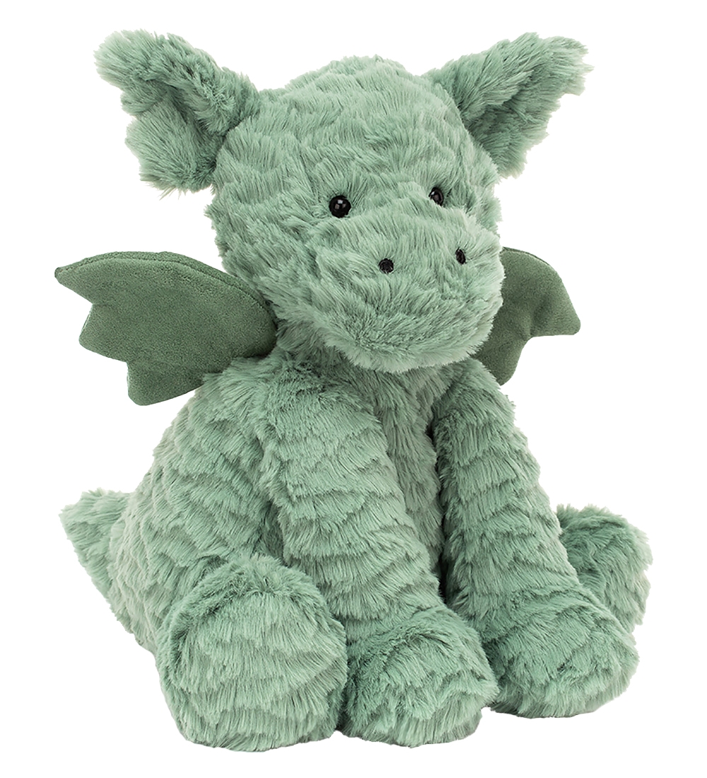Jellycat Soft Toy - Medium+ - 23x10 cm - Fuddlewuddle Dragon