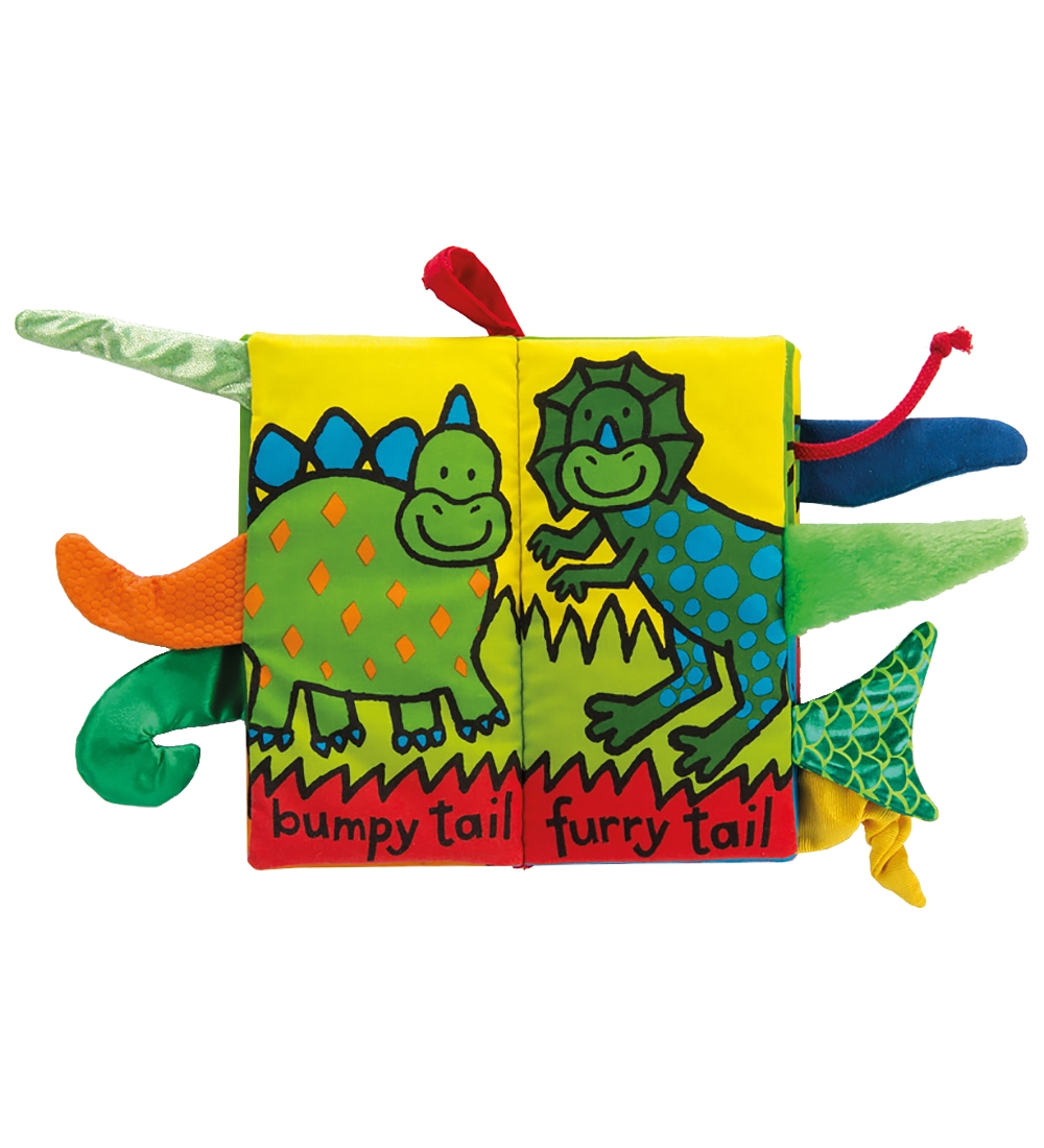 Jellycat Soft Book - Dino Tails - English