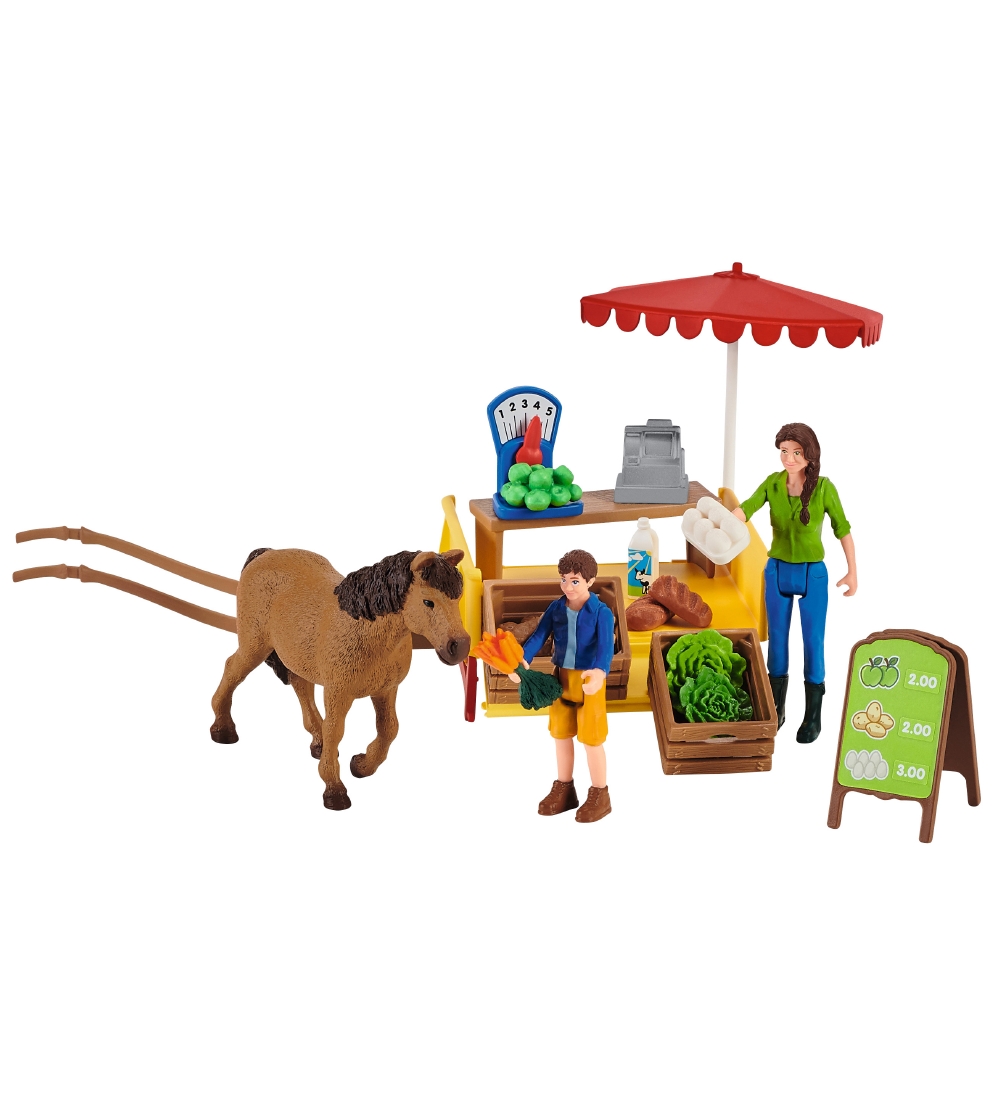 Schleich Farm World - 34 x 23 - Mobile Courtyard 42528