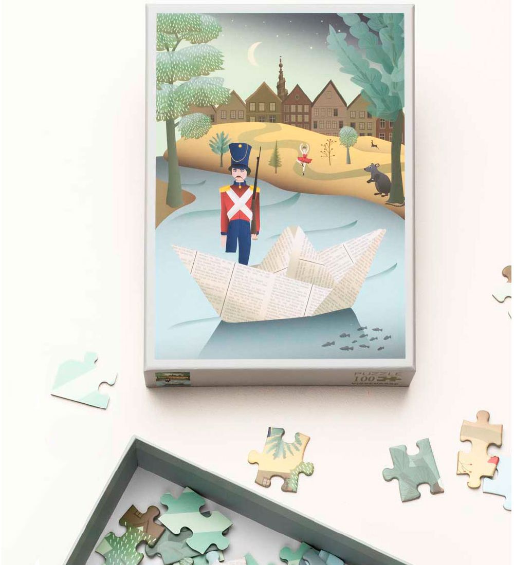 Vissevasse Puzzle - 100 Pieces - The Steadfast Tin Soldier