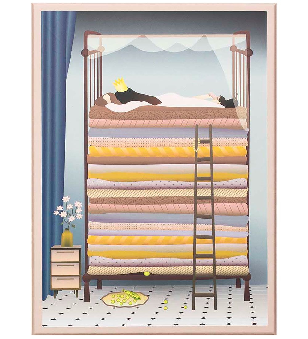 Vissevasse Puzzle - 100 Pieces - The Princess And The Pea