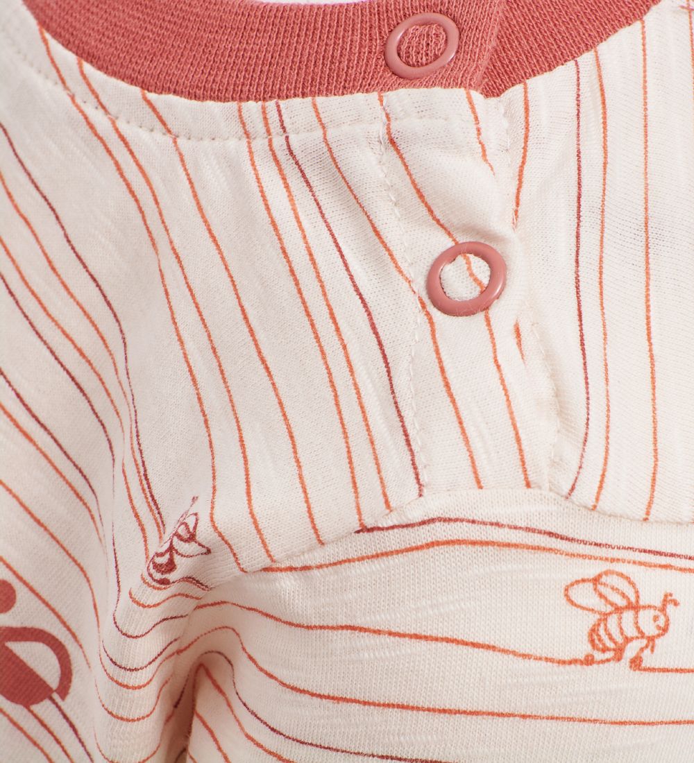Hummel Pullover - hmlFreja - Rosa m. Streifen