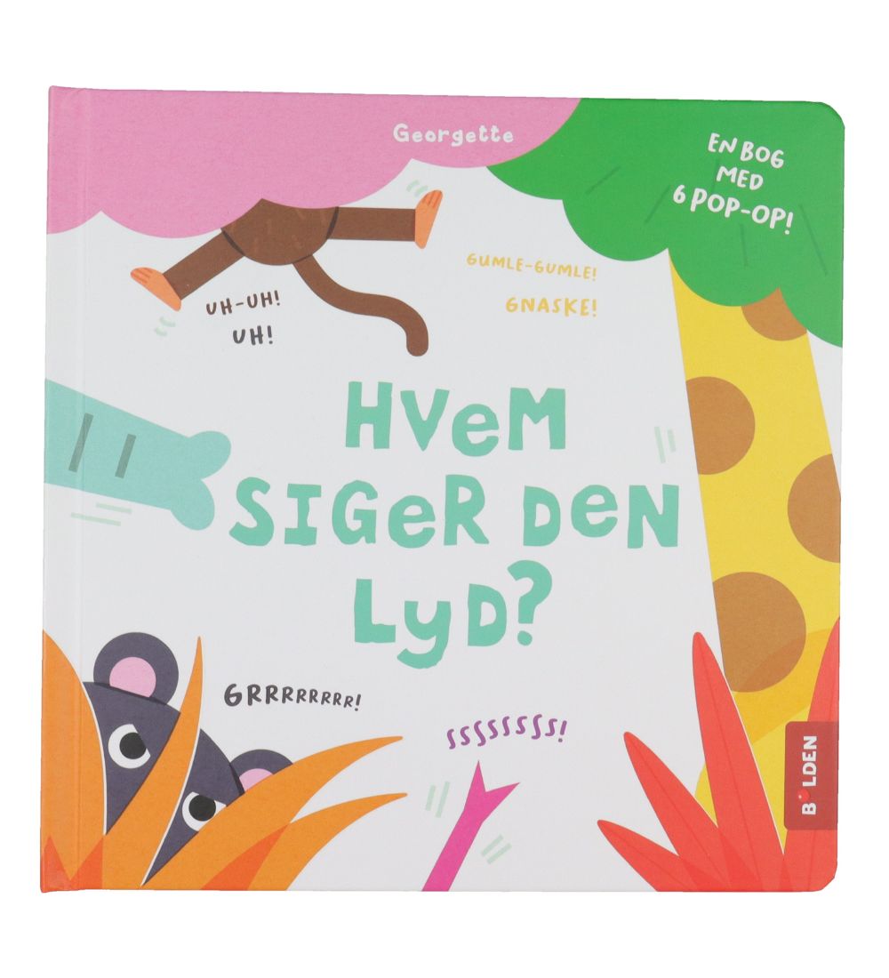 Forlaget Bolden Pop-up Book - Who Says That Sound? - Danish