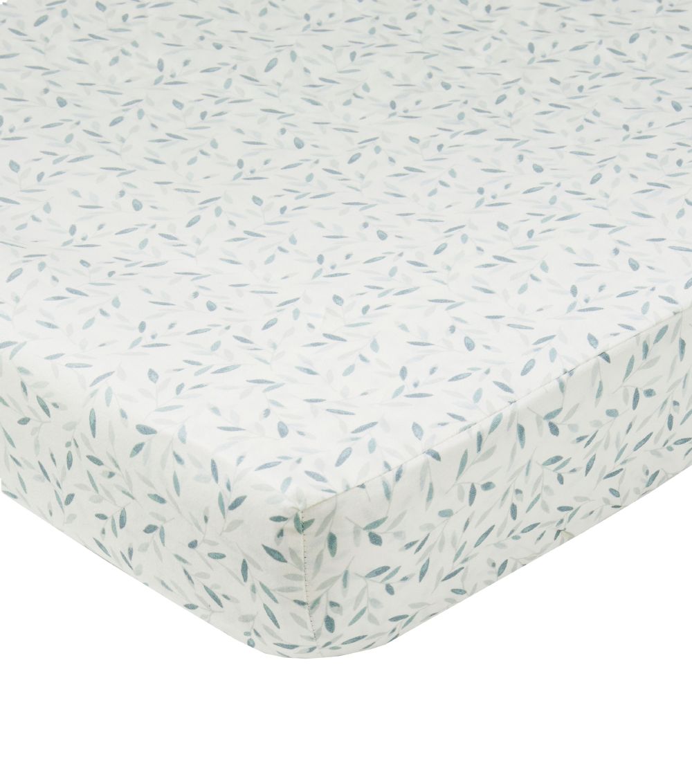 Cam Cam Changing Pad Cover - 50x65 - Green Leaves