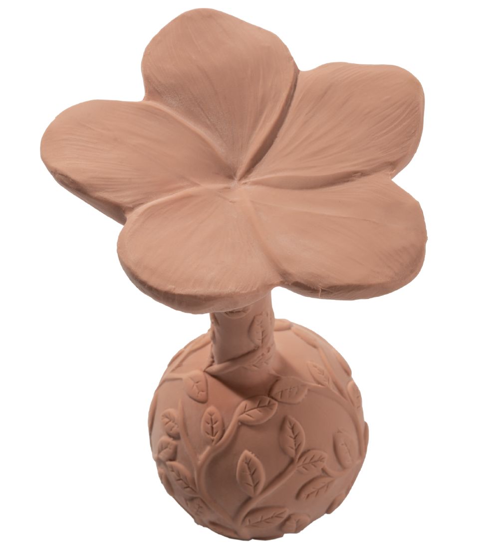 Natruba Teether - Natural Rubber - Plumeria - Purple