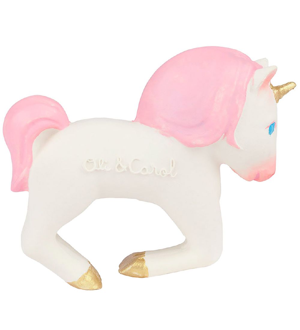 Oli & Carol Teether/Bracelet - Natural Rubber - The Unicorn Stac