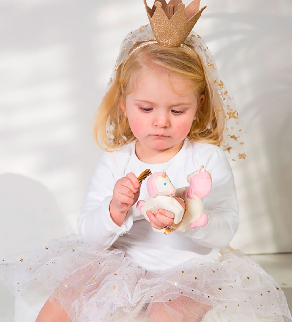 Oli & Carol Teether/Bracelet - Natural Rubber - The Unicorn Stac