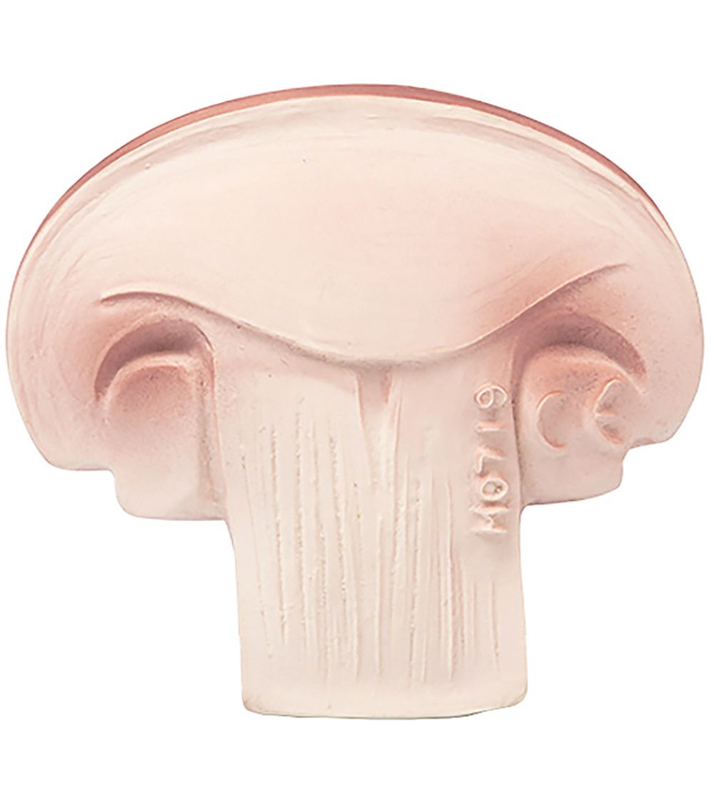 Oli & Carol Teether - Natural Rubber - Manolo the Mushroom