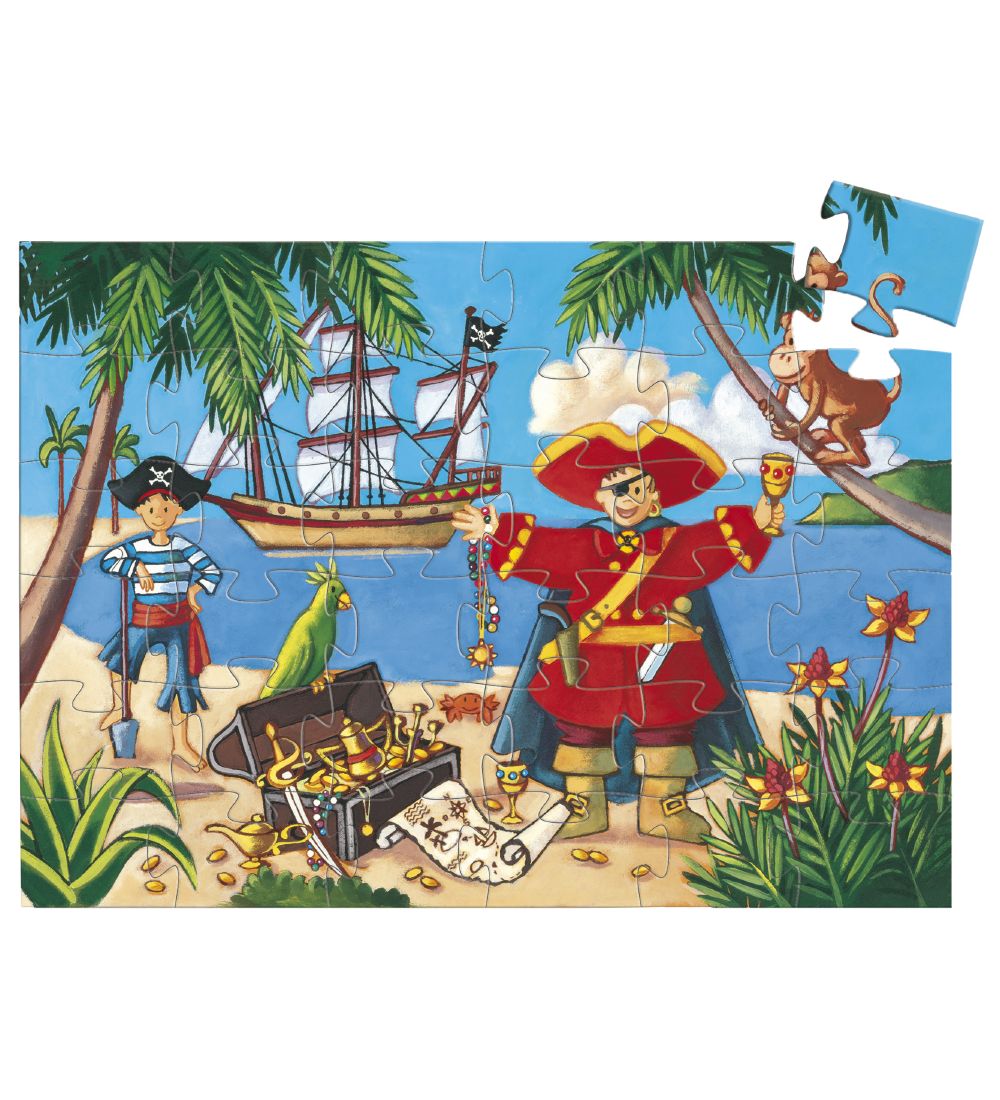 Puzzle Djeco - 36 Briques - Pirate