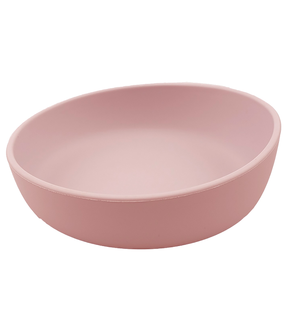 Tiny Tot Bowl - Silicone - Dusty Rose