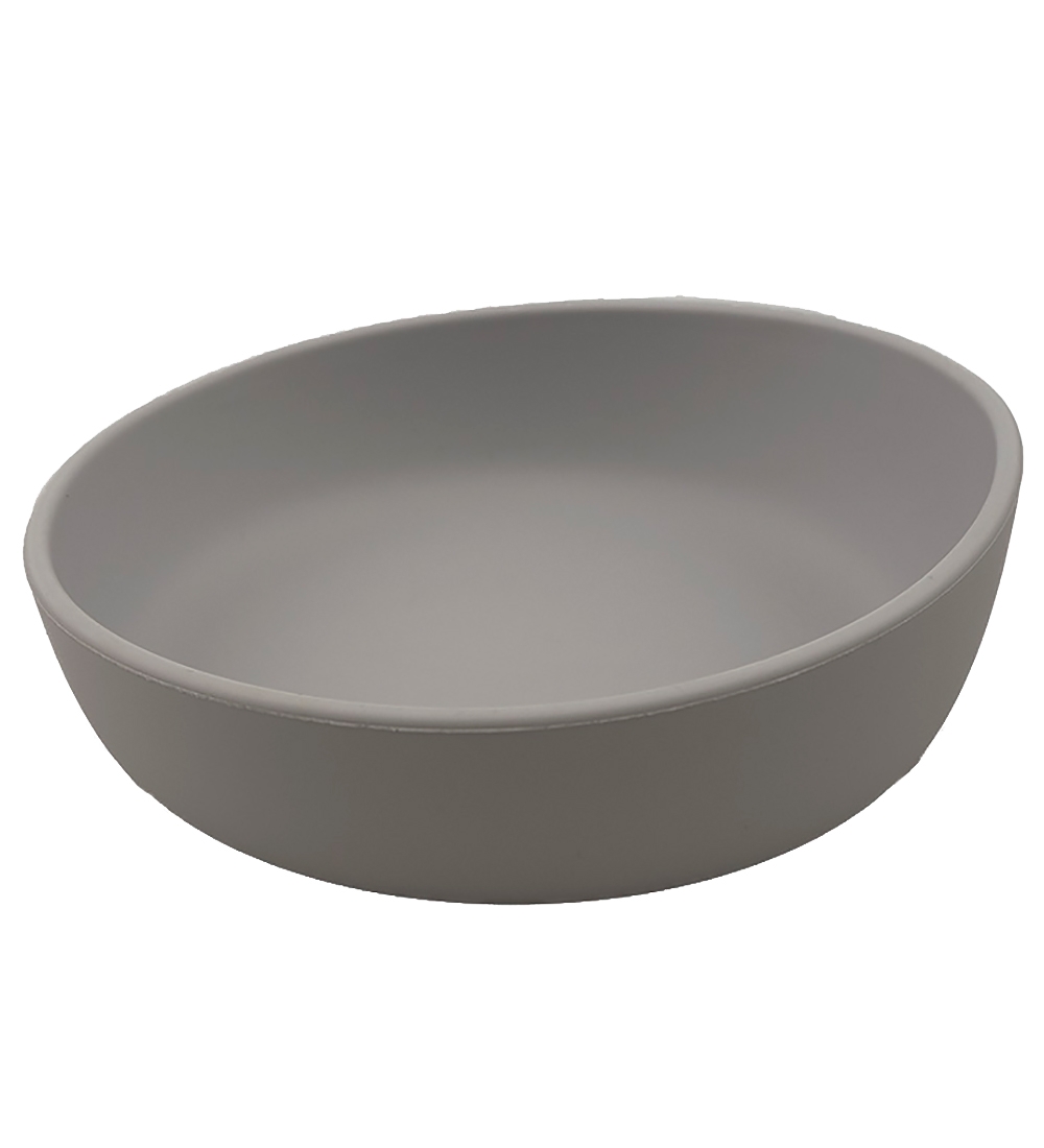 Tiny Tot Bowl - Silicone - Grey
