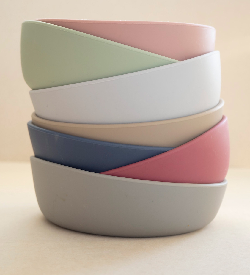 Tiny Tot Bowl - Silicone - Chinchilla