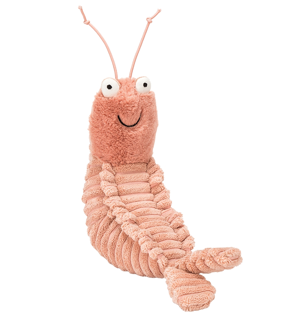 Jellycat Soft Toy - 22x7 cm - Sheldon Shrimp