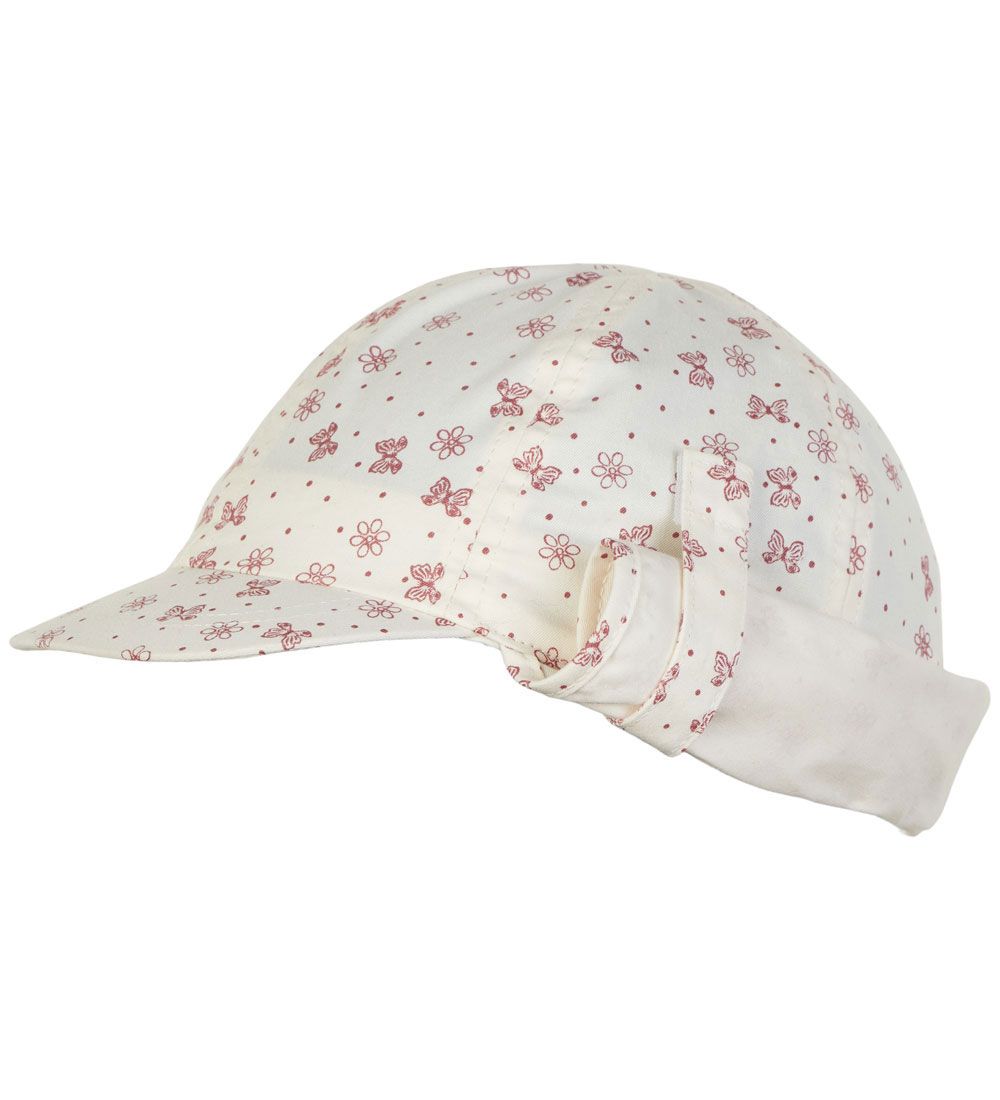 En Fant Legionnaire Hat - Marshmallow White w. Print
