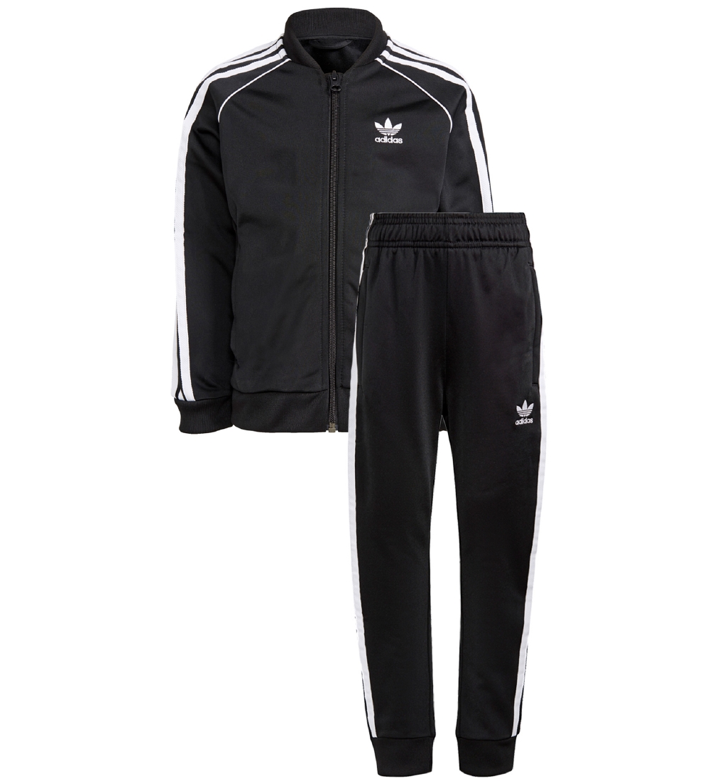 adidas Originals Tracksuit - Black/White - Quick Shipping