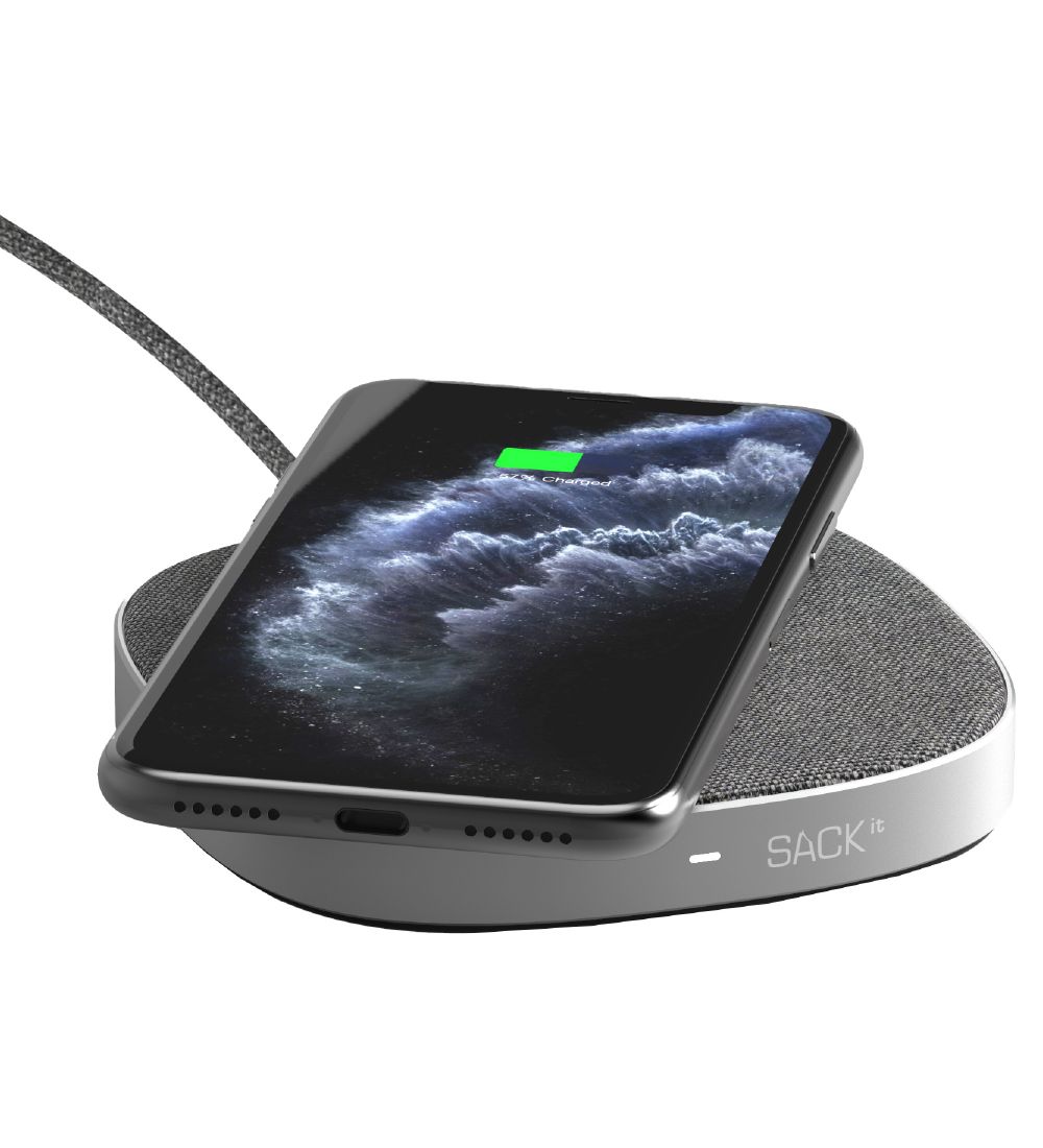 SACKit Charger - CHARGEit Dock - Wireless - Grey
