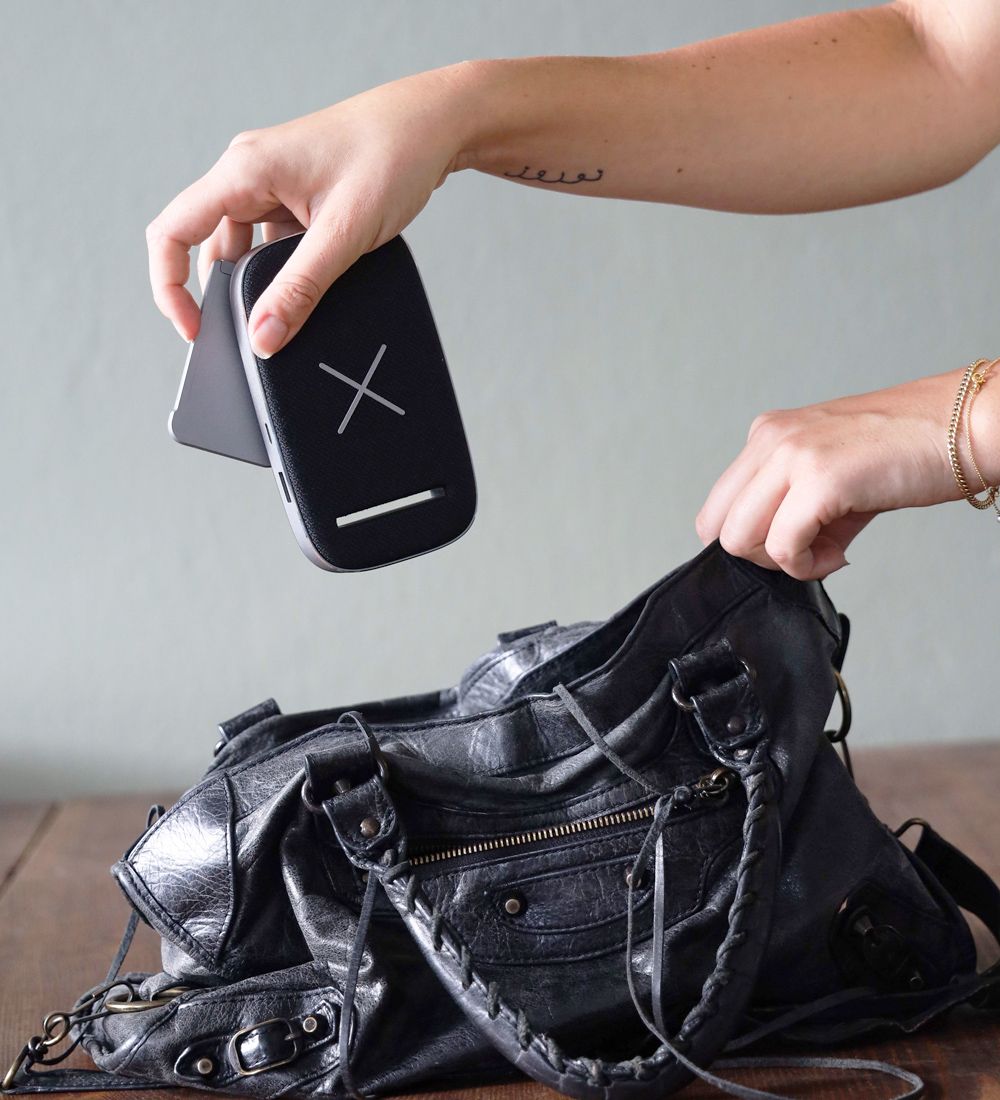 SACKit Charger/Power Bank - CHARGEit - Wireless - Black - 6,000m