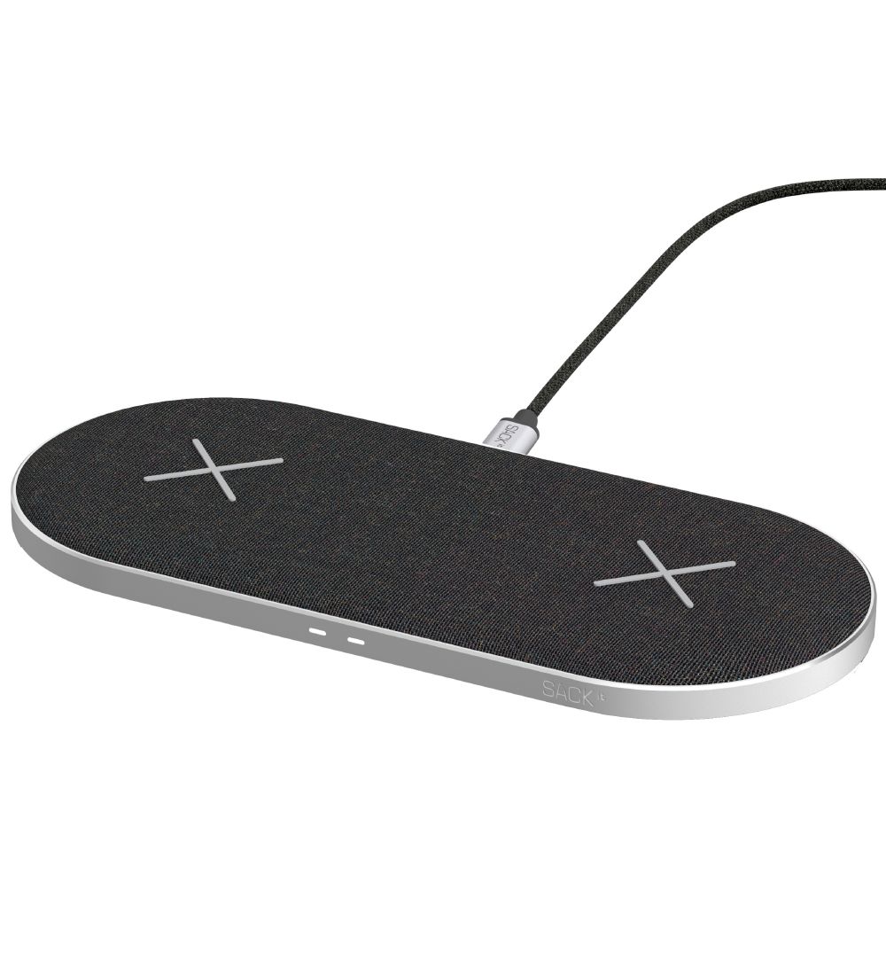 SACKit Charger - CHARGEit Dual Dock - Wireless - Black