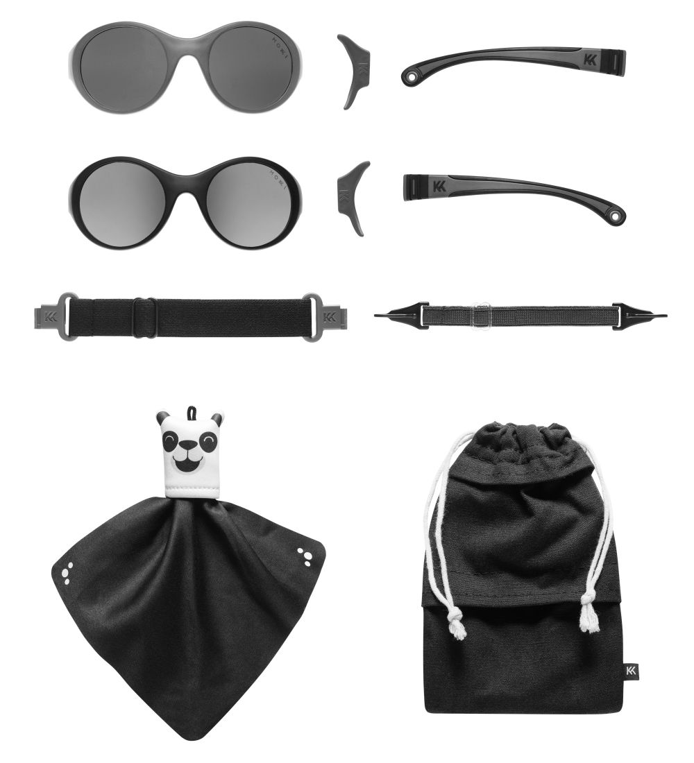 Mokki Sunglasses - Click & Change - 10 parts - Black