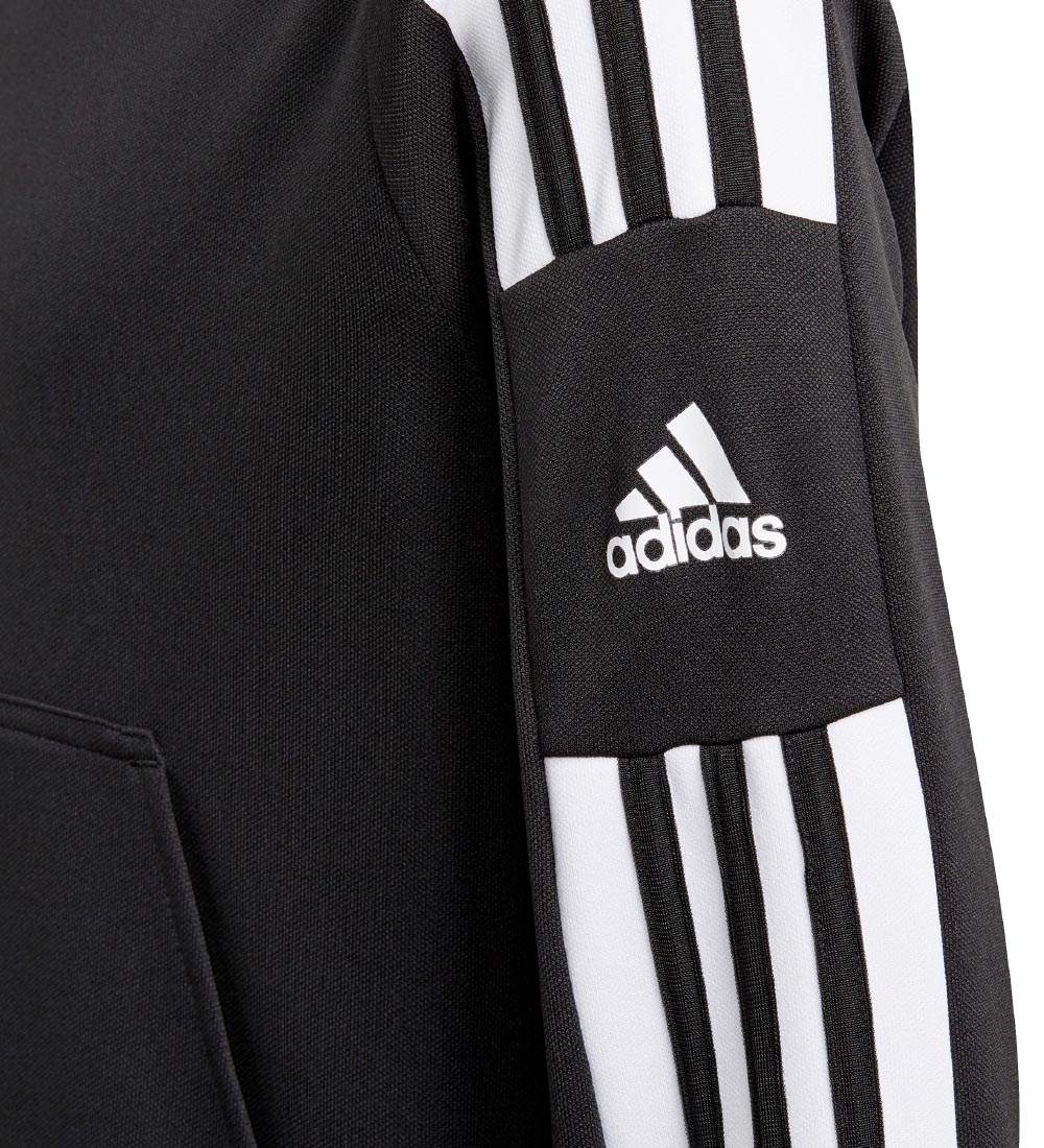 adidas Performance Kapuzenpullover - SQ21 - Schwarz/Weiß