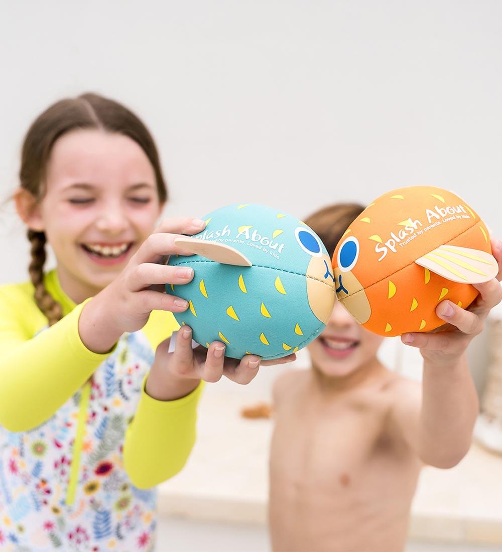 Splash About Beach Ball - Neopren - Puffer Fish - Orange