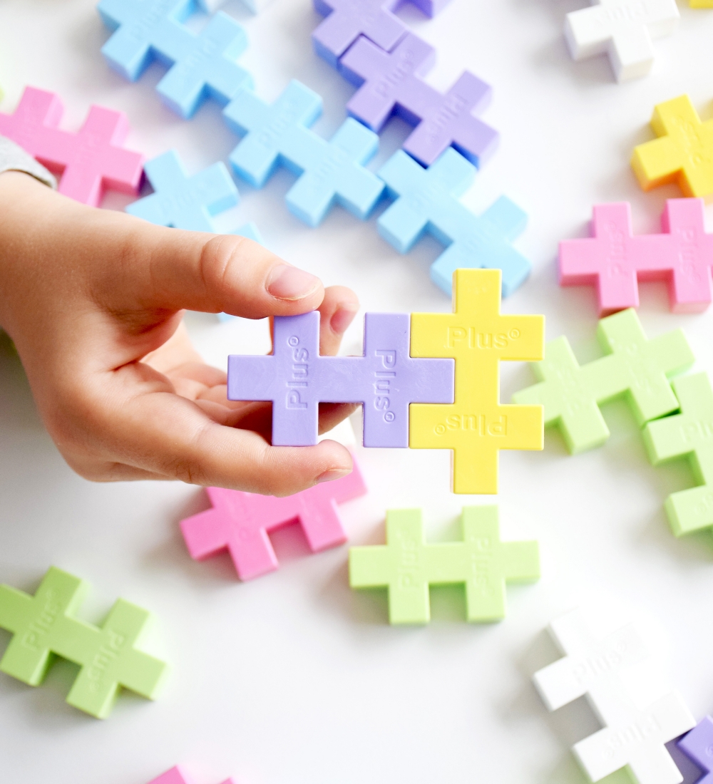 Plus-Plus Big - 100 pcs. - Pastel Mix