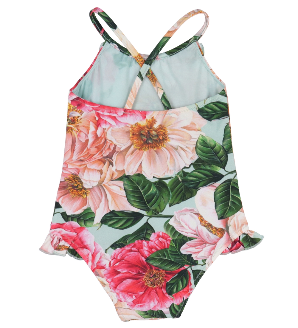 Dolce & Gabbana Swimsuit - Blue w. Rose Flowers