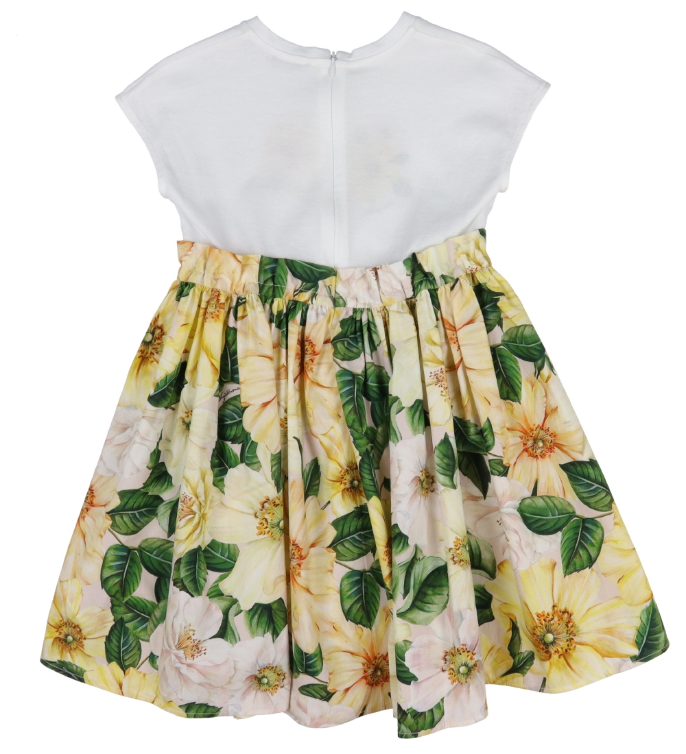Dolce & Gabbana Kleid - Gelb m. Blumen