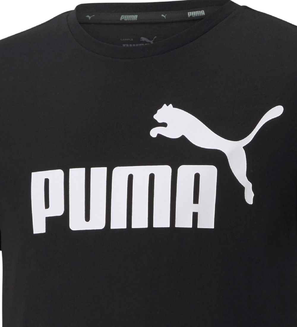 Puma T-Shirt - Ess Logo - Sortierung m. Print