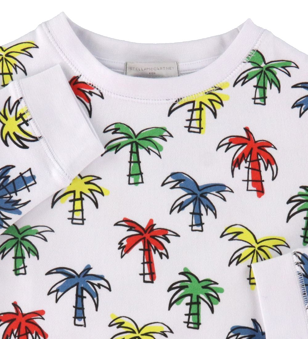 Stella McCartney Kids Sweatshirt - White w. Palms